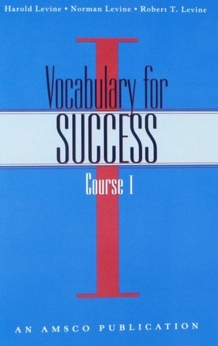 Vocabulary for Success, Course I