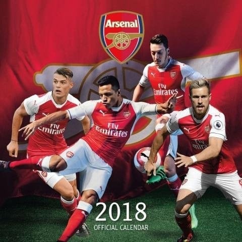 We Are The Arsenal Official 2018 Calendar