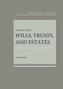 Learning Wills, Trusts, and Estates