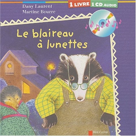 Le blaireau à lunettes