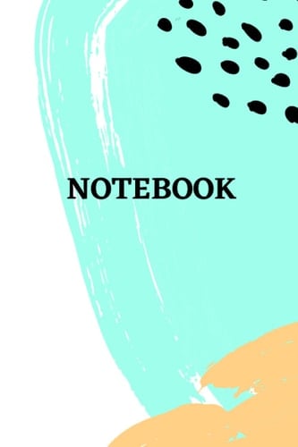 NOTEBOOK: dot grid notebook for Girls. 100 pages. 6" x 9"