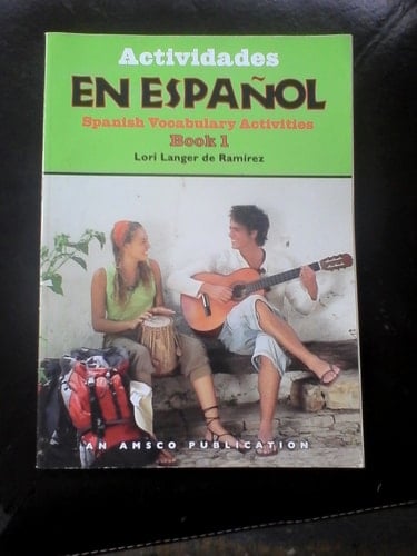 Actividades en Espanol Spanish Vocabulary Activities