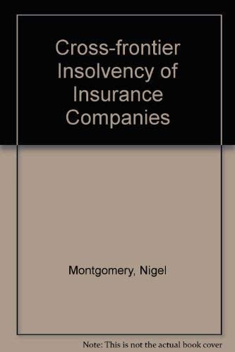 Cross Frontier Insolvency of Insurance Companies