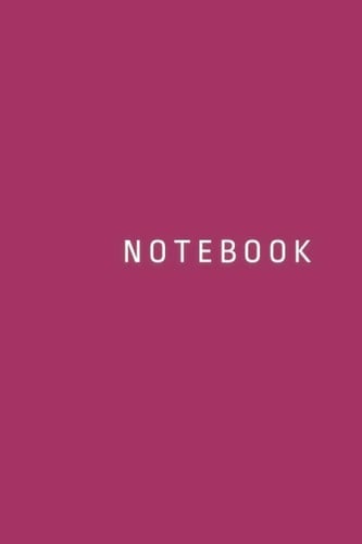Notebook: Magenta Lined Notebook