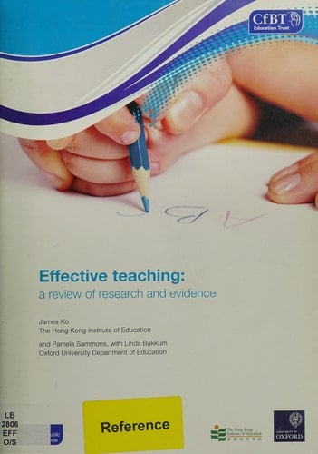 Effective Teaching A Review of Research and Evidence