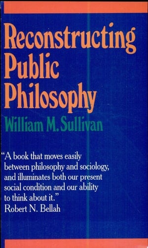 Reconstructing Public Philosophy