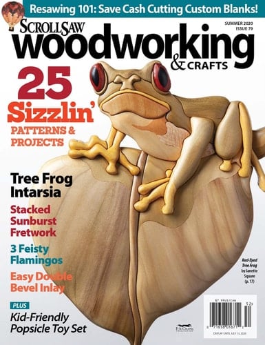 Scroll Saw Woodworking & Crafts Issue 79 (Magazine)