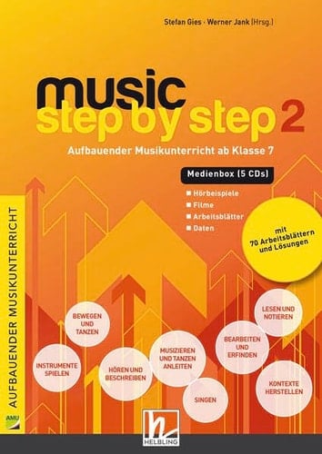 Music step by step Medienbox : Hörbeispiele, Filme, Arbeitsblätter, Daten