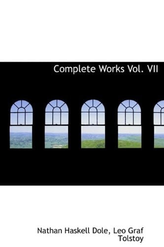 Complete Works Vol. VII