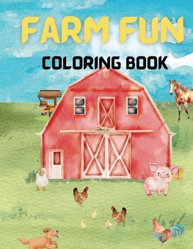 Farm Fun: Coloring Book
