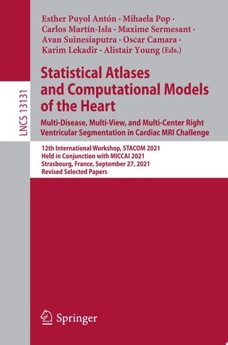 Statistical Atlases and Computational Models of the Heart. Multi-Disease, Multi-View, and Multi-Center Right Ventricular Segmentation in Cardiac MRI Challenge