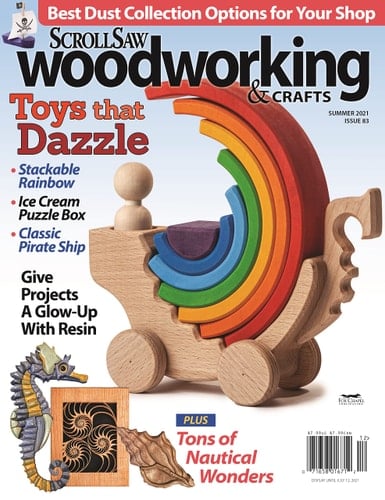 Scroll Saw Woodworking & Crafts Issue 83 Summer 2021