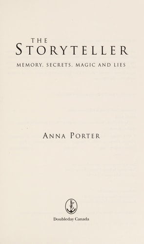 The Storyteller Memory, Secrets, Magic and Lies