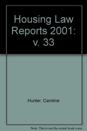 Housing Law Reports 2001