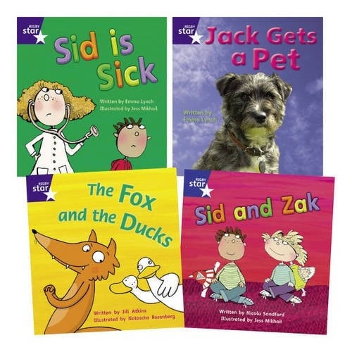 Star Phonics Pack 3 (3 Fiction and 1 Non-fiction Book)