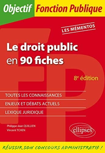 Le droit public en 90 fiches