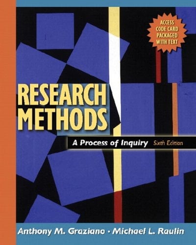 Research Methods: A Process of Inquiry (with Website Access) (6th Edition)