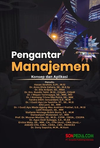 PENGANTAR MANAJEMEN : Konsep dan Aplikasi