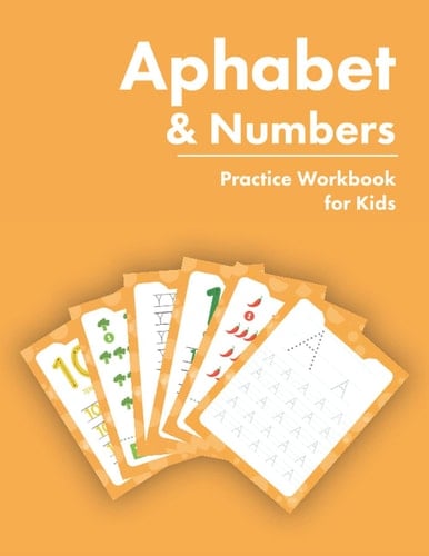 Alphabets & Numbers Practice Workbook For Kids