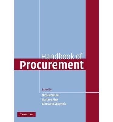Handbook of Procurement