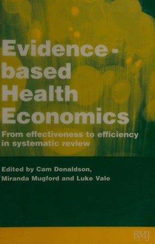 Evidence-Based Health Economics