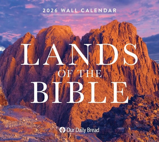 Lands of the Bible 2026 Wall Calendar