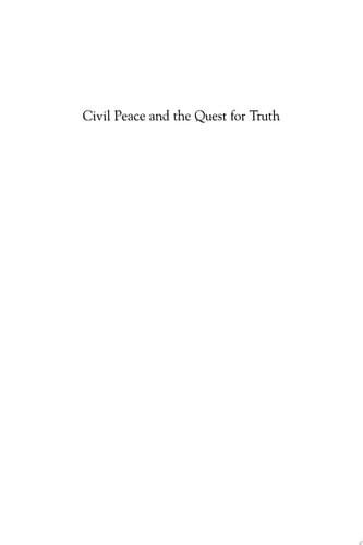 Civil Peace and the Quest for Truth