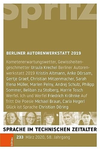 Berliner Autorenwerkstatt 2019