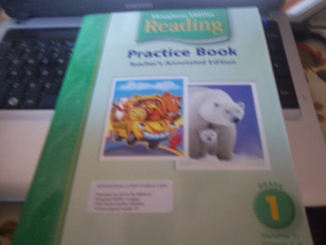 Houghton Mifflin Reading Pract Book Tae Lv1 Volume 1