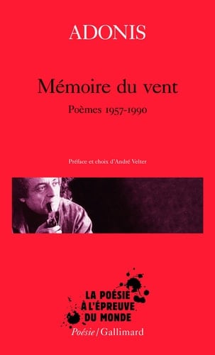 Mémoire du vent poèmes 1957-1990