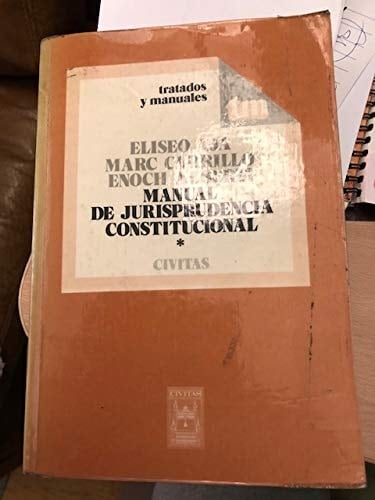 Manual de jurisprudencia constitucional