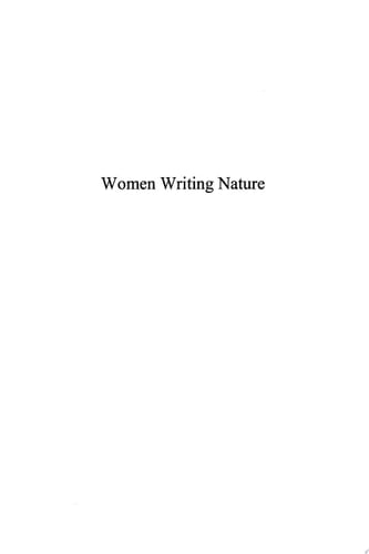 Women Writing Nature