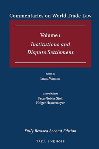 Commentaries on World Trade Law