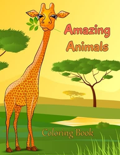 Amazing Animals: Coloring Book