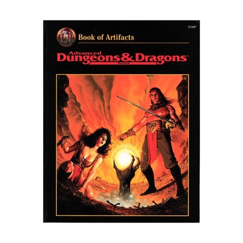 Advanced Dungeons & Dragons Rulebook: Book of Artifacts