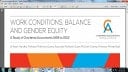 Work Conditions, Balance and Gender Equity A Study of Chartered Accountants 1995 To 2013