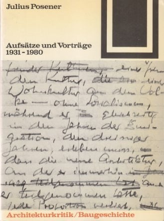 Aufsätze und Vorträge, 1931-1980 (Bauwelt Fundamente) (German Edition)