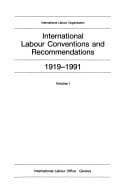International Labour Conventions and Recommendations 1963/91