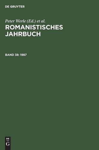 Romanistisches Jahrbuch/1987