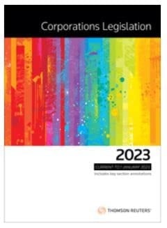 Corporations Legislation 2023
