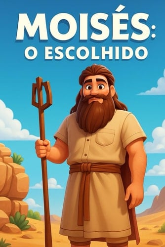 Moisés: O Escolhido de Deus Libertador do Povo de Israel (História biblicas infantil) (Portuguese Edition)