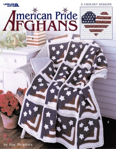American Pride Afghans 8 Crochet Designs