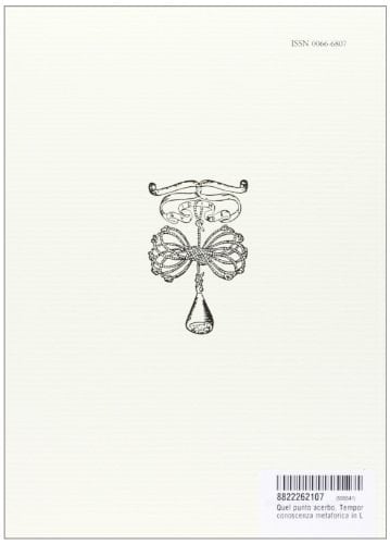 Quel punto acerbo temporalità e conoscenza metaforica in Leopardi