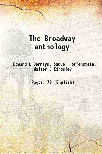 The Broadway anthology 1917