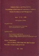 Industry Cluster and Meta-studies Proceedings of International Conference on Industry Cluster Development and Management
