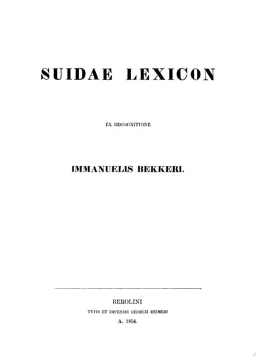Suidae Lexicon