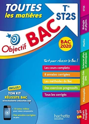 Toutes les matières Tle ST2S
