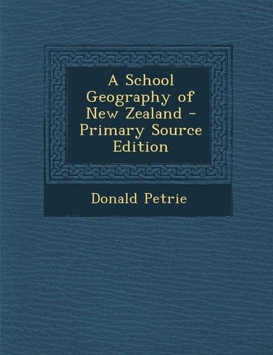 A School Geography of New Zealand