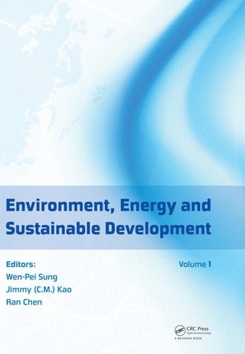 Environment, Energy and Sustainable Development