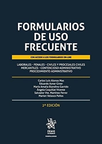 Formularios de uso frecuente